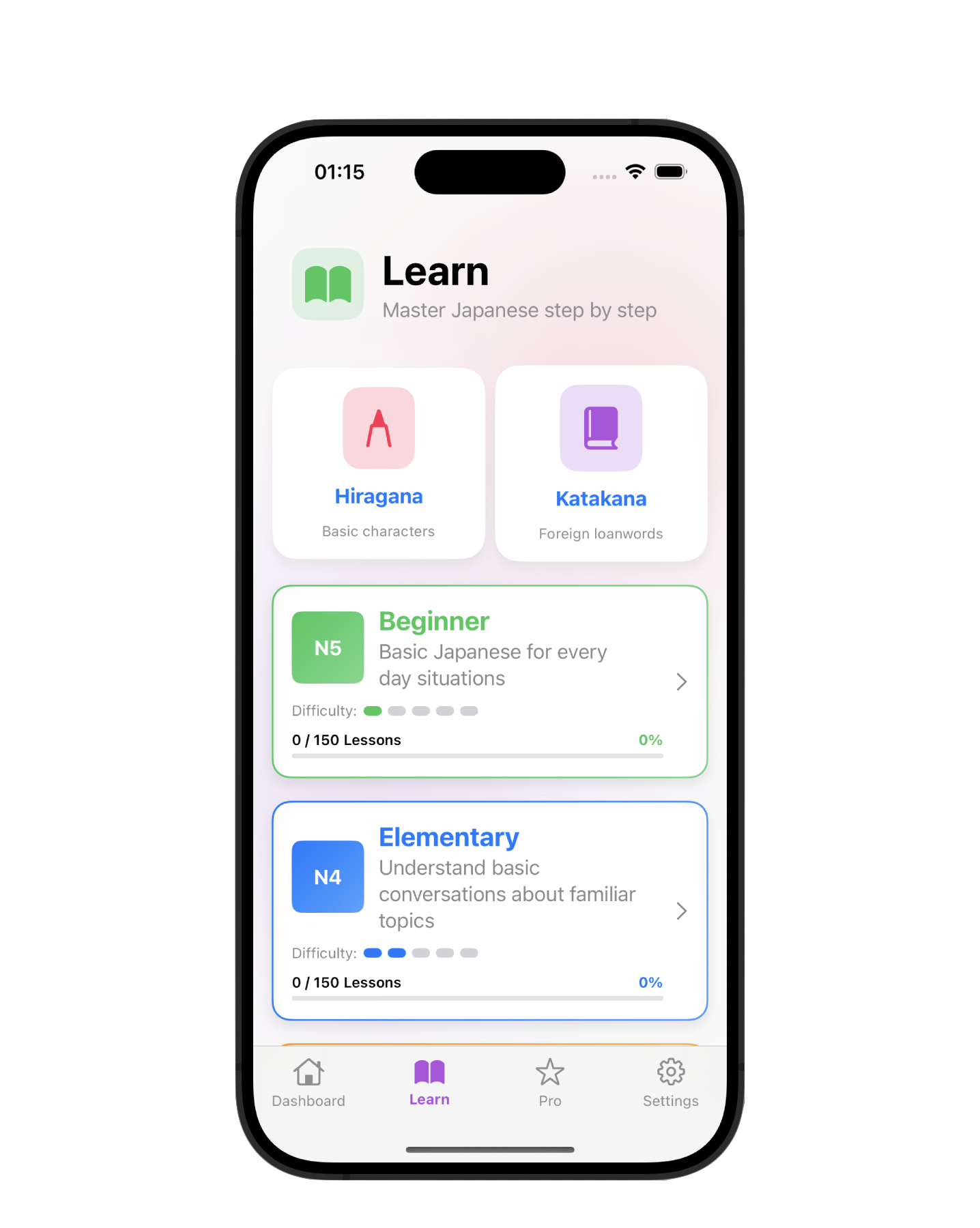 Genki 365 App Screenshot on iPhone